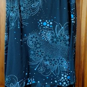 Medium Knee Length Brown Skirt